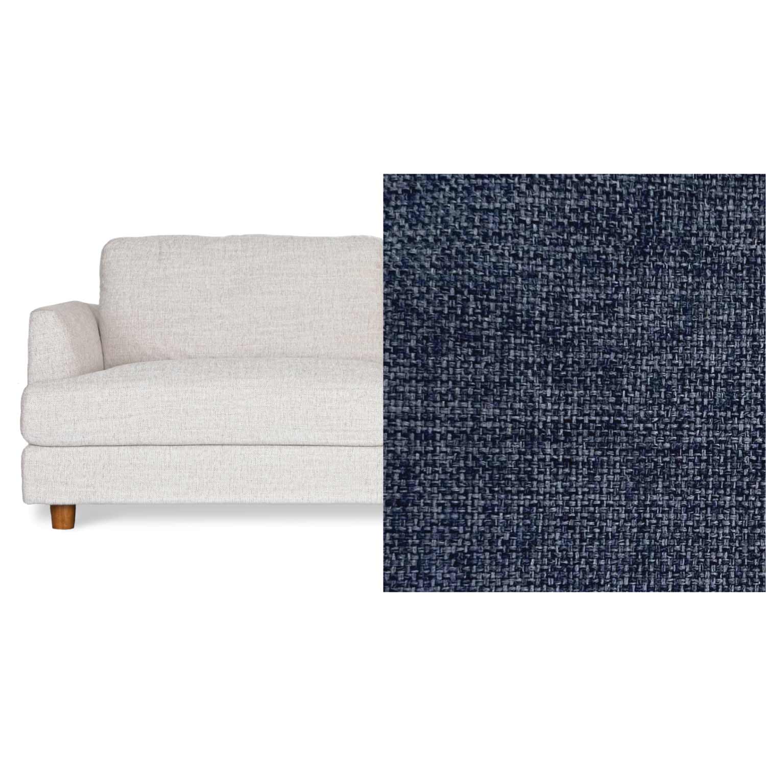 Haven Fabric 3 Seat Sofa