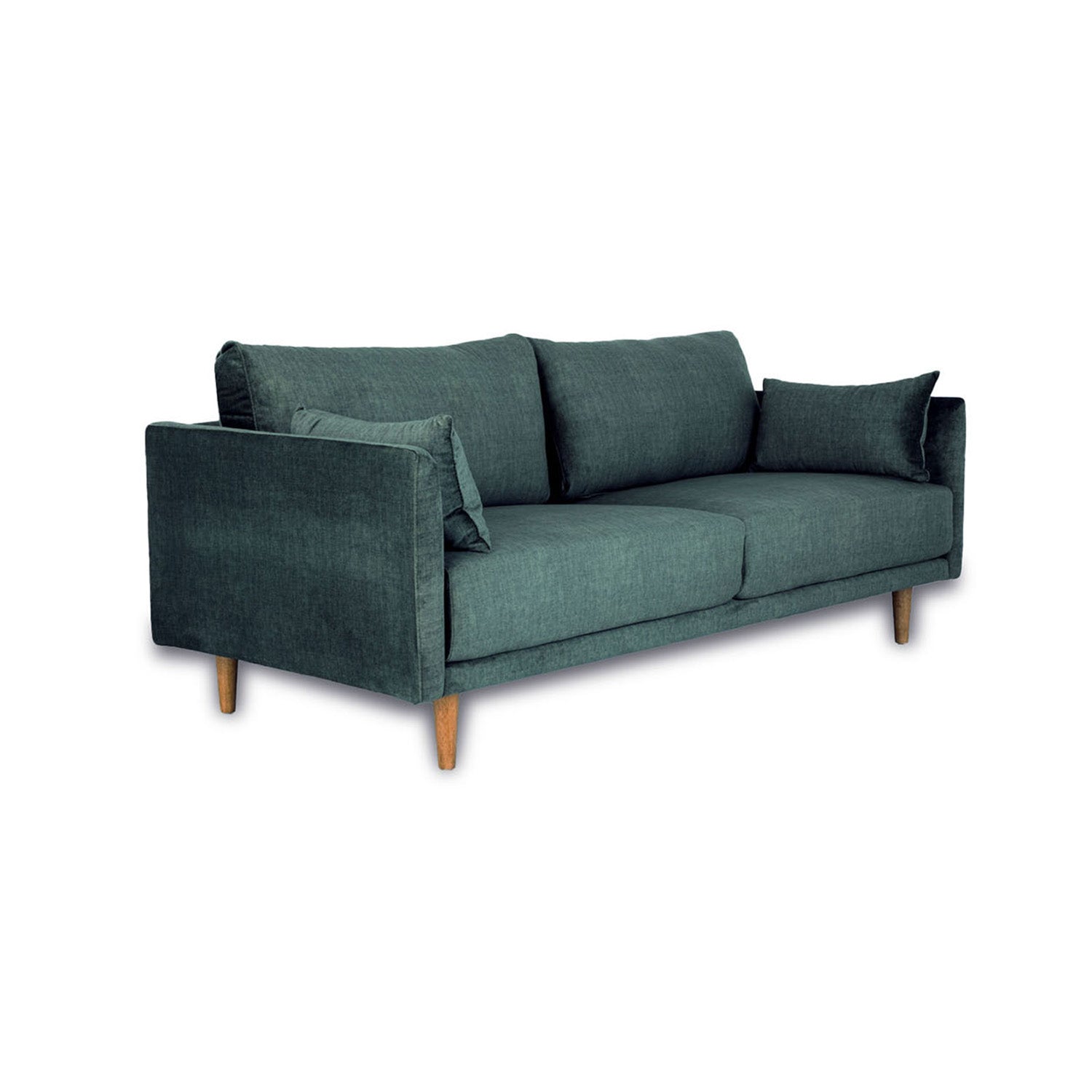 Marie Vogue Velvet 3 Seat Sofa in Vogue Moss Online Warehouse Sale