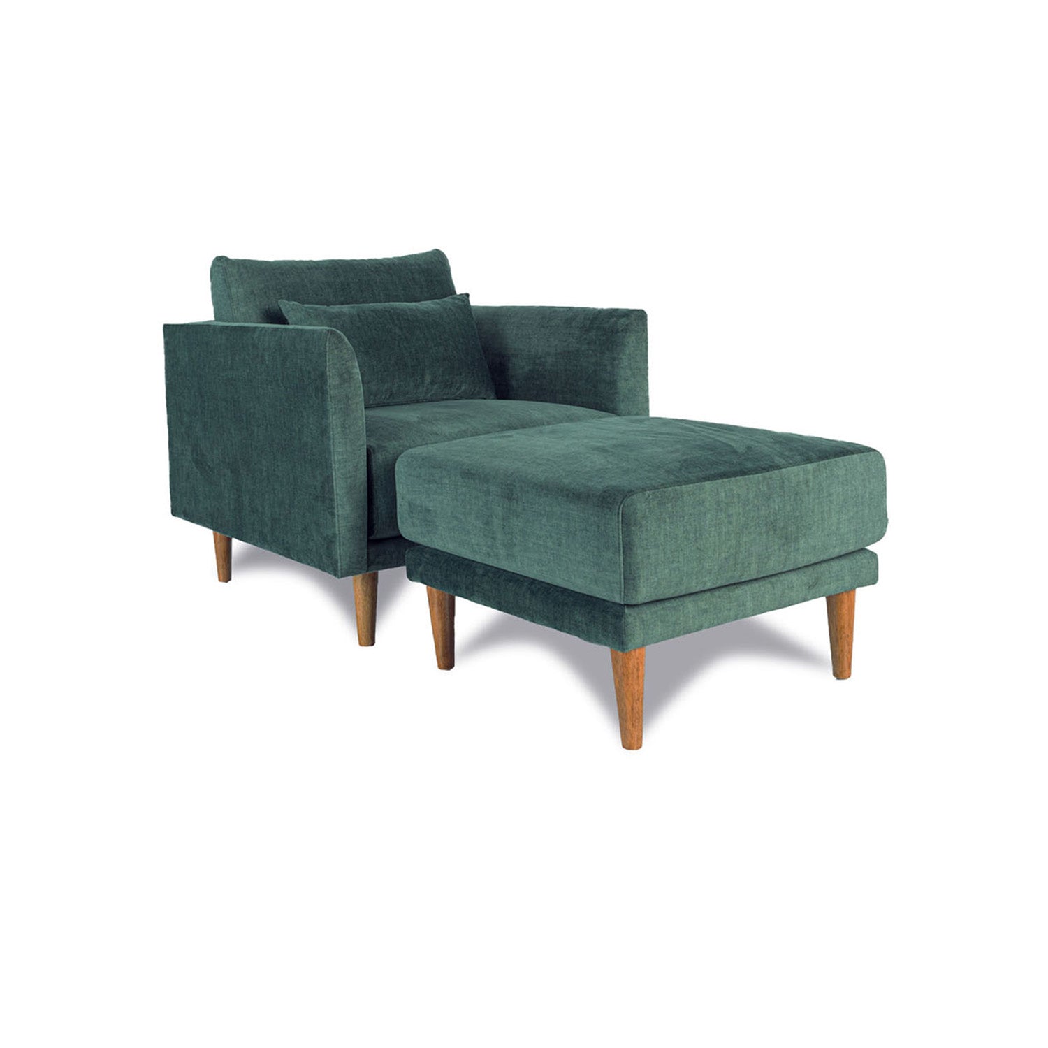 Marie Vogue Velvet Chair in Vogue Moss Online Warehouse Sale