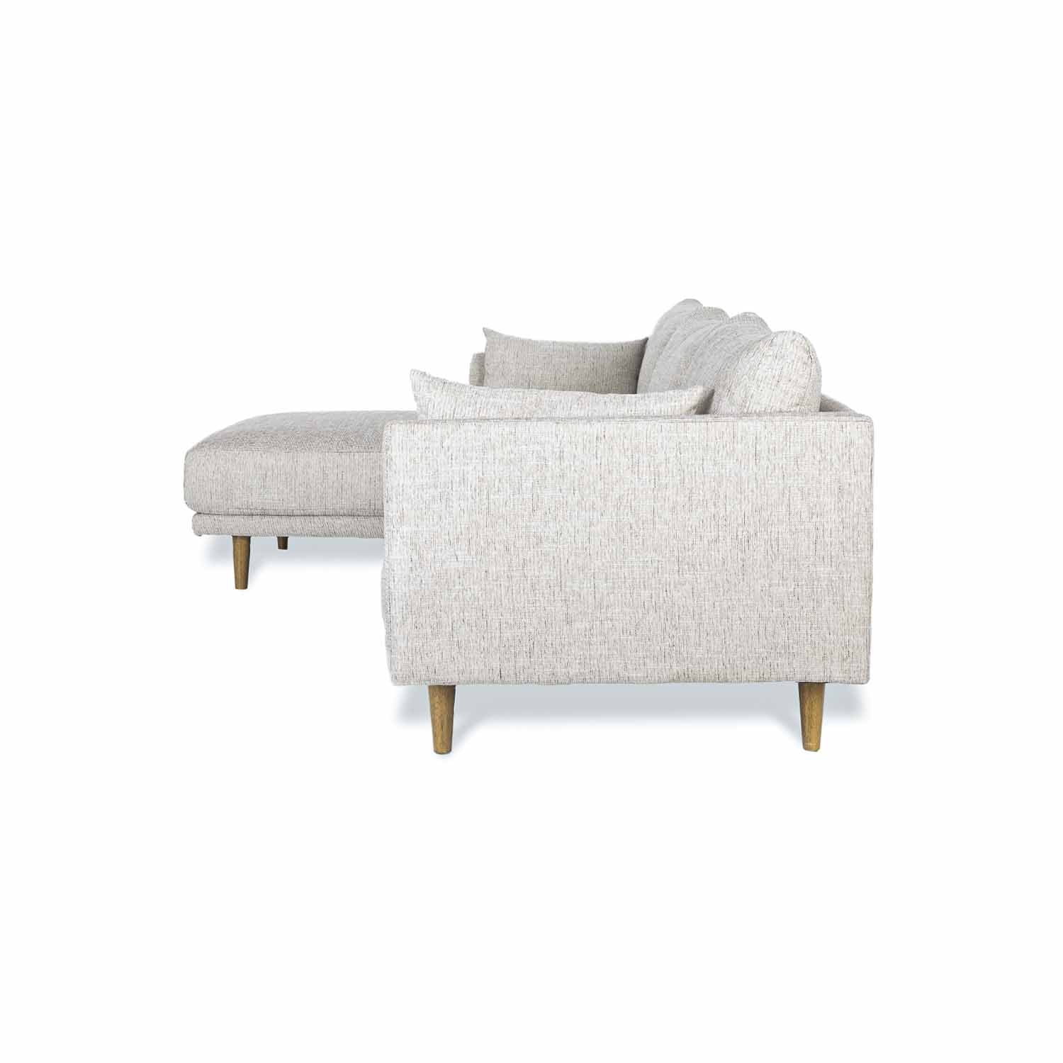 Marie Fabric Left Side Facing Chaise Lounge