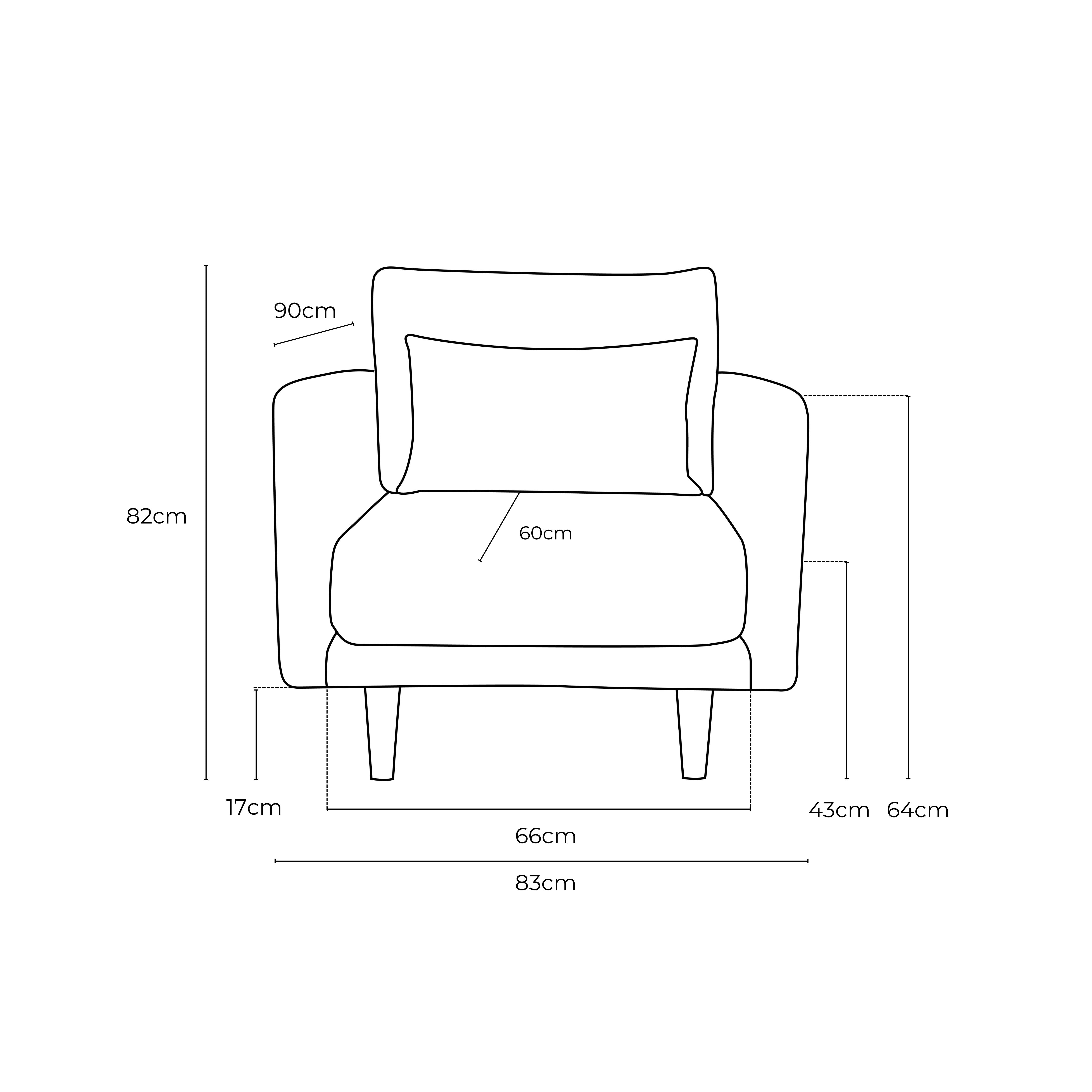 Marie Fabric Chair