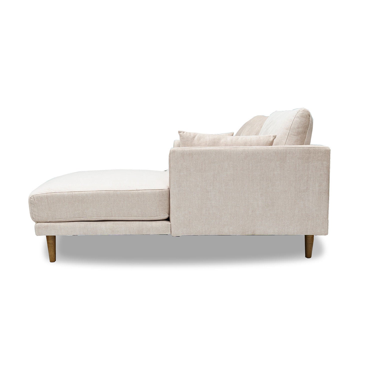 Marie Vogue Velvet Right Side Facing Chaise Lounge