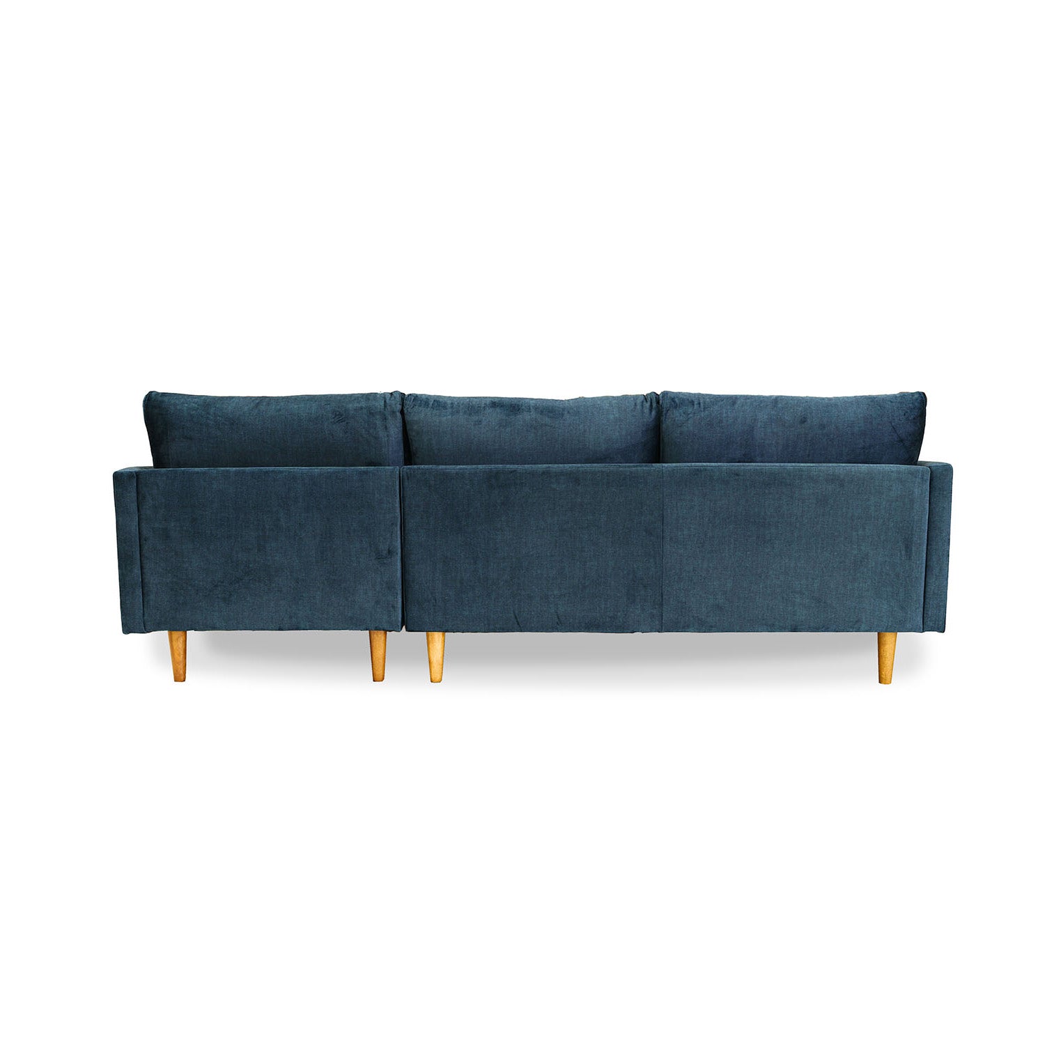 Marie Vogue Velvet Right Side Facing Chaise Lounge
