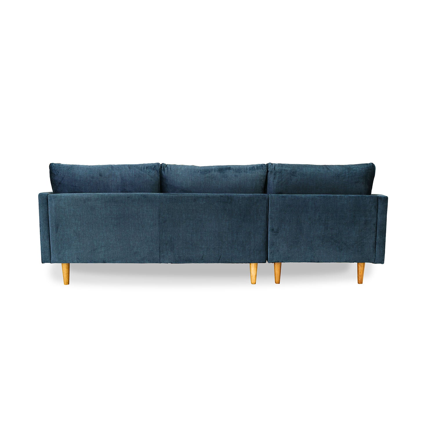 Marie Vogue Velvet Left Side Facing Chaise Lounge