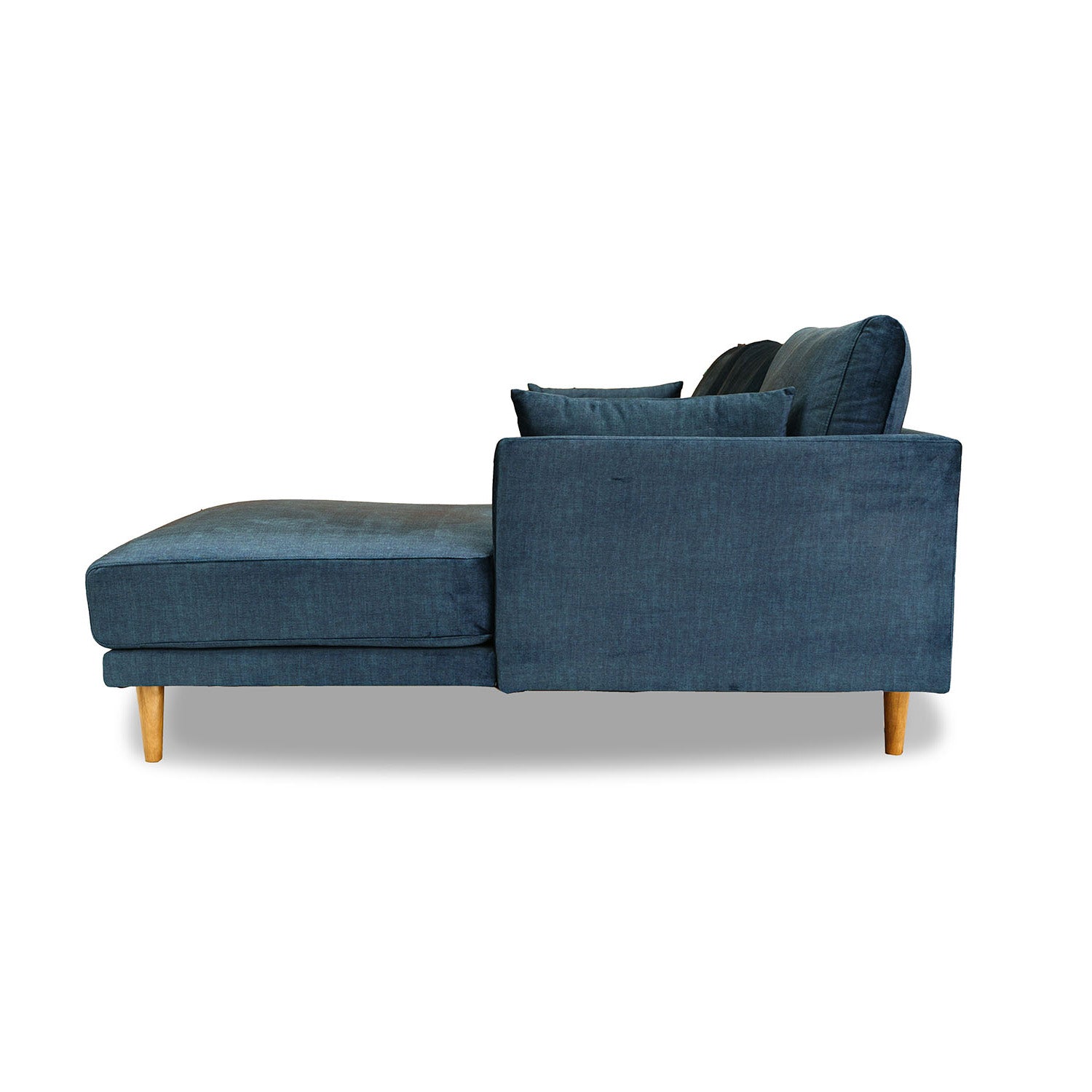Marie Vogue Velvet Right Side Facing Chaise Lounge