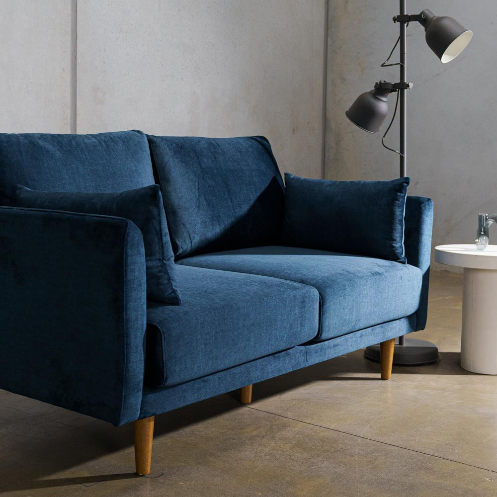 Marie Vogue Velvet 2 Seat Sofa