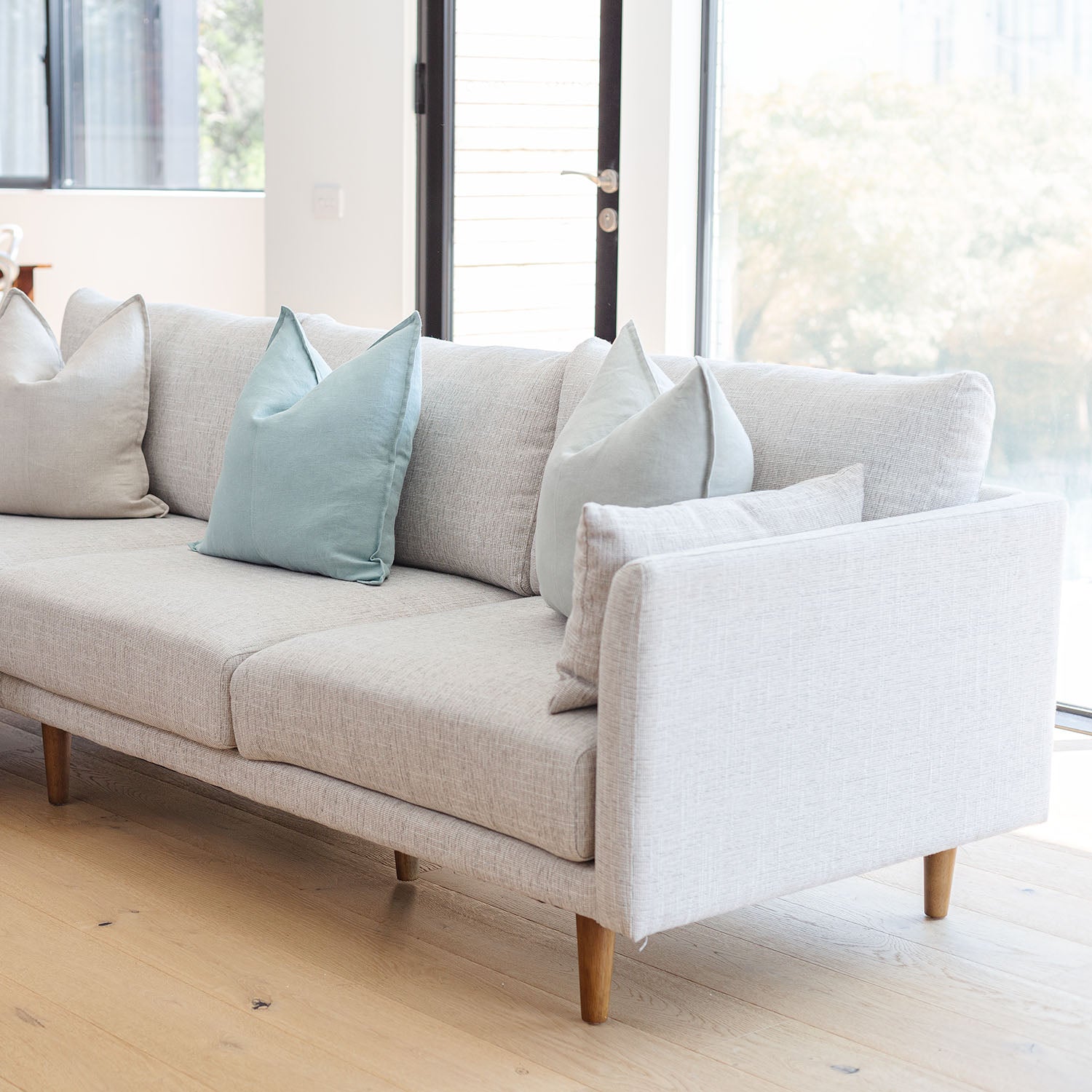 Marie Fabric 3 Seat Sofa