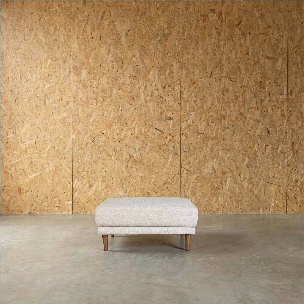 Marie Fabric Large Ottoman