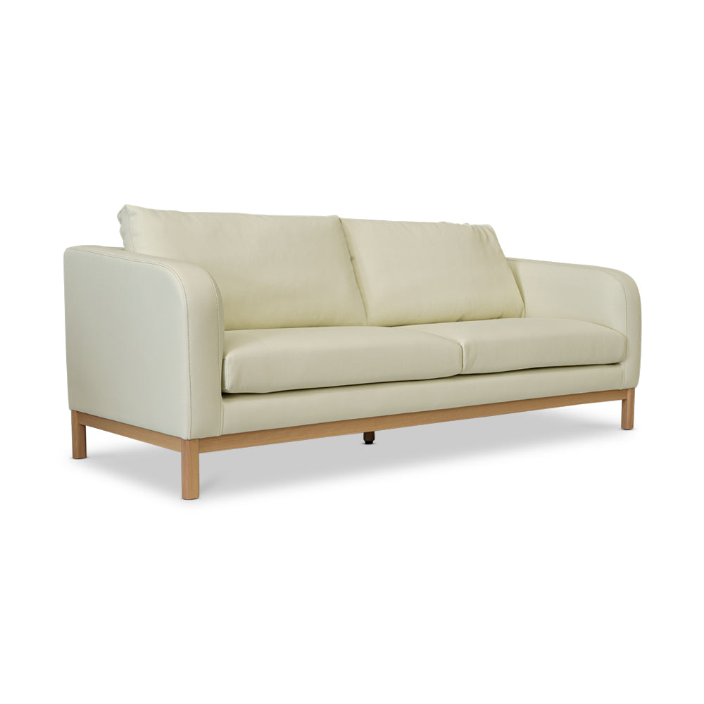 Marlowe Leather 3 Seat Sofa