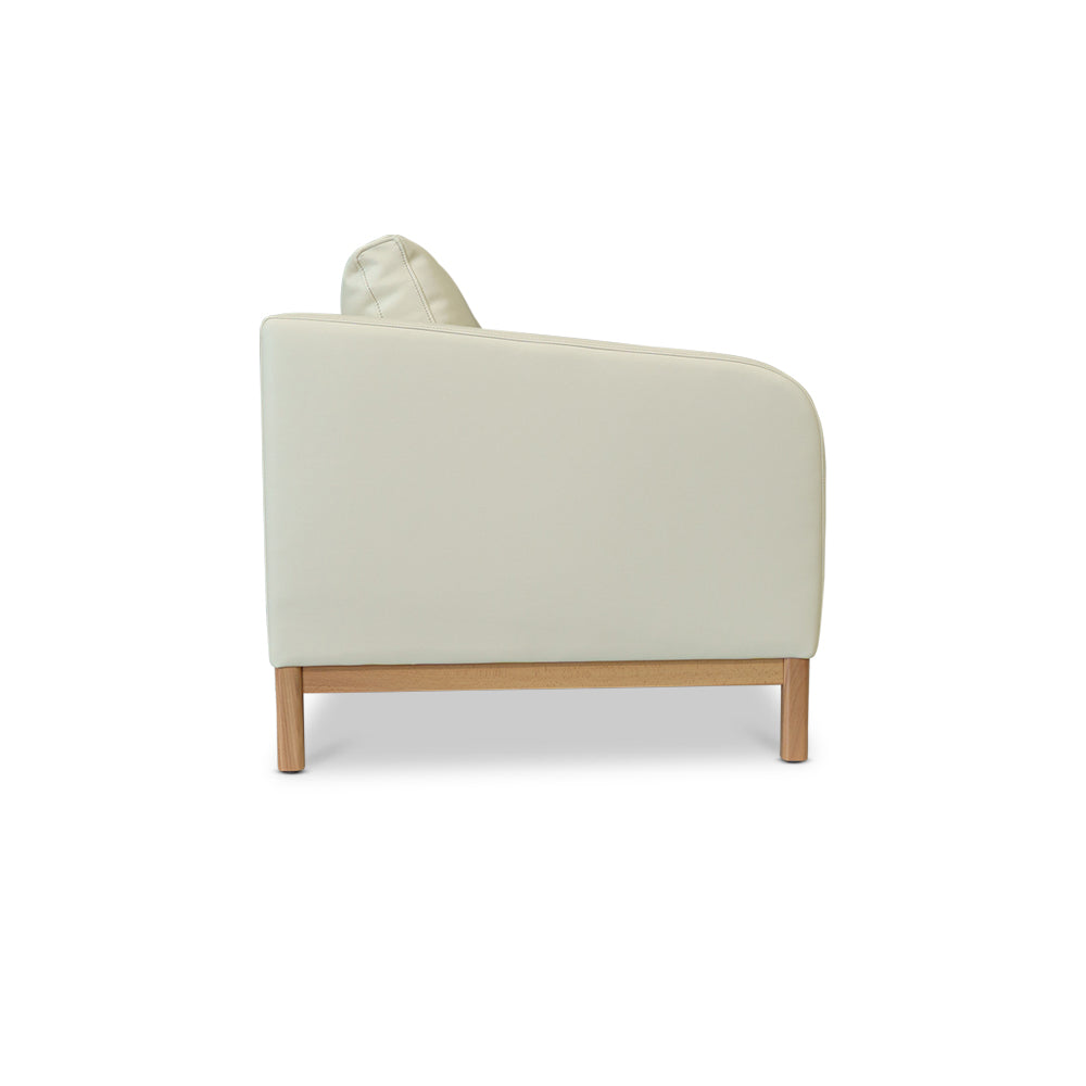 Marlowe Vegan Leather 3 Seat Sofa