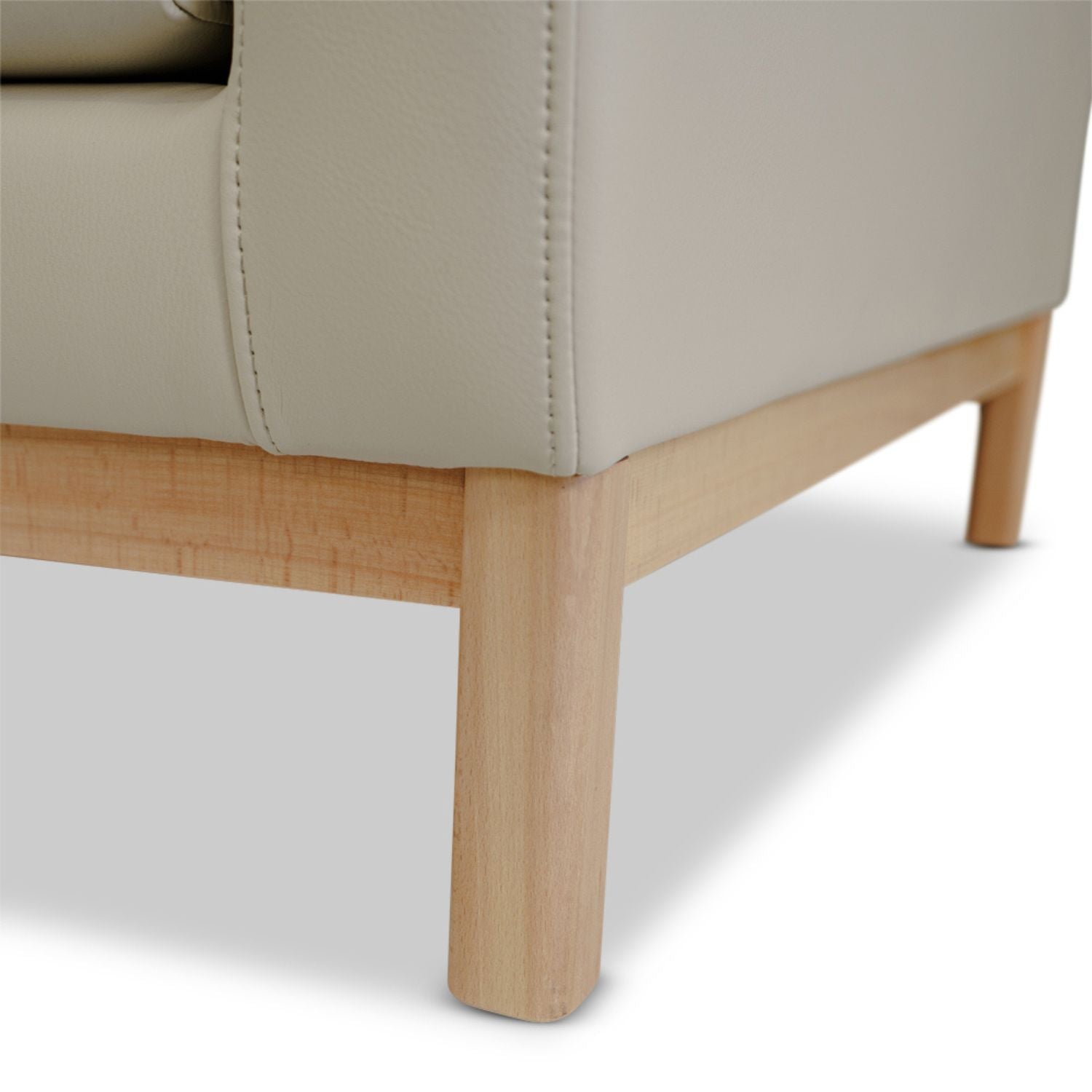 Marlowe Vegan Leather Right Side Facing Chaise Lounge