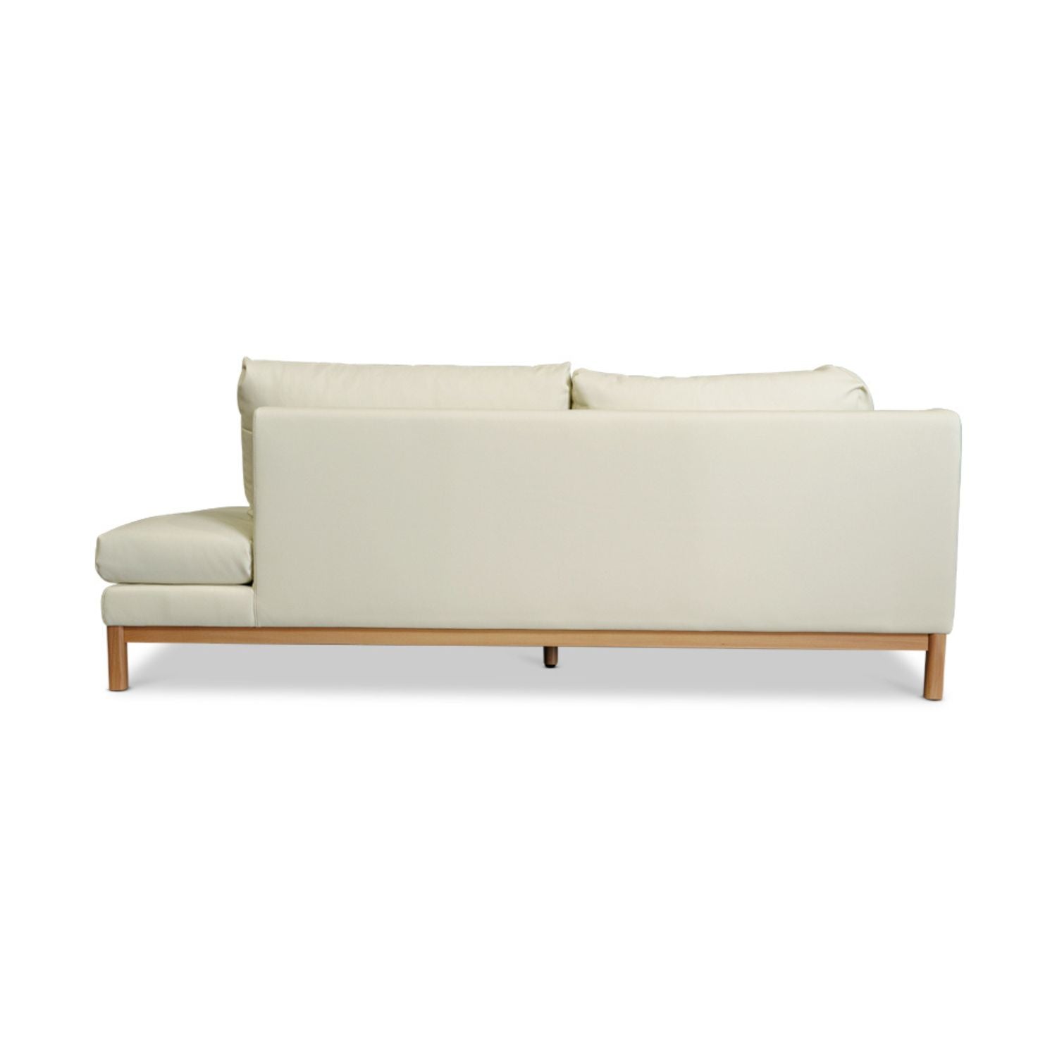 Marlowe Vegan Leather Right Side Facing Chaise Lounge
