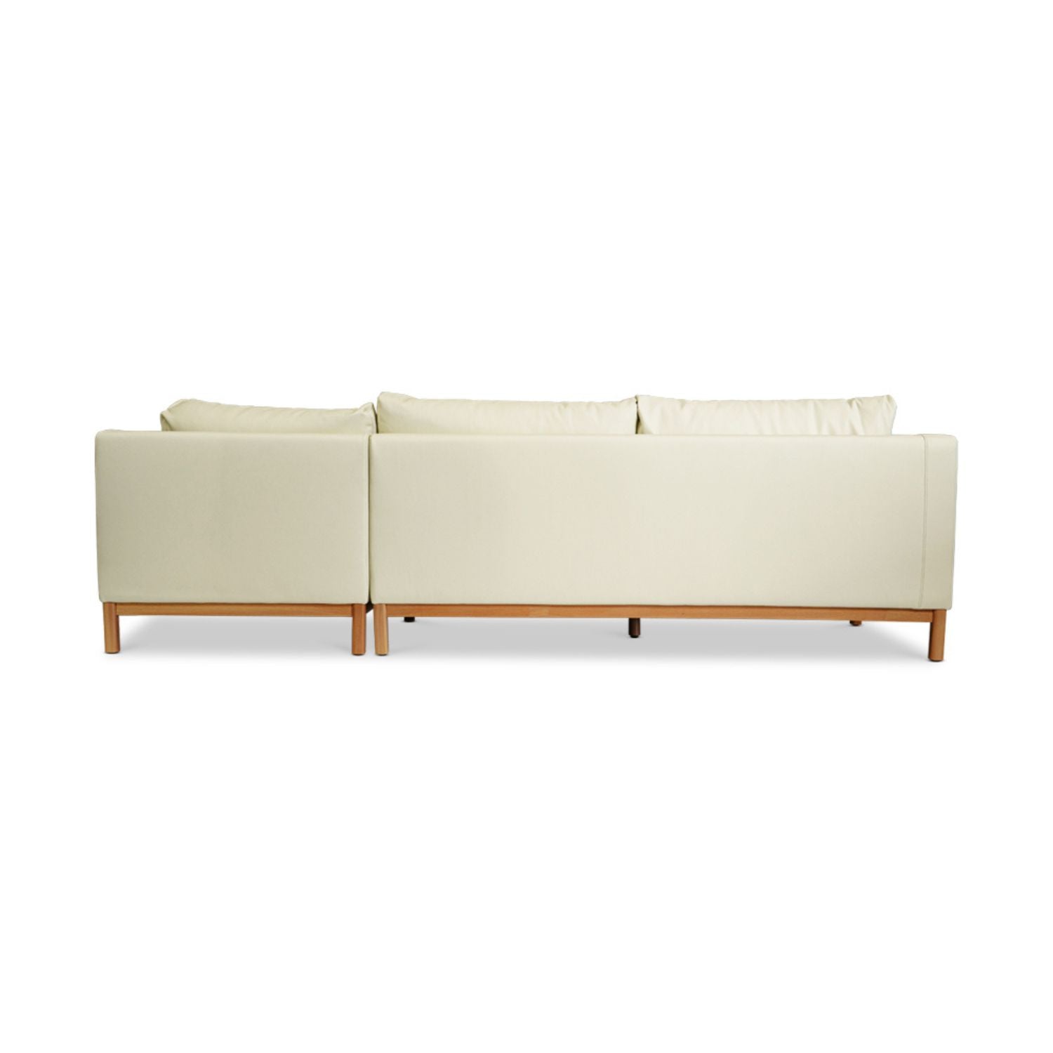 Marlowe Vegan Leather Right Side Facing Chaise Lounge