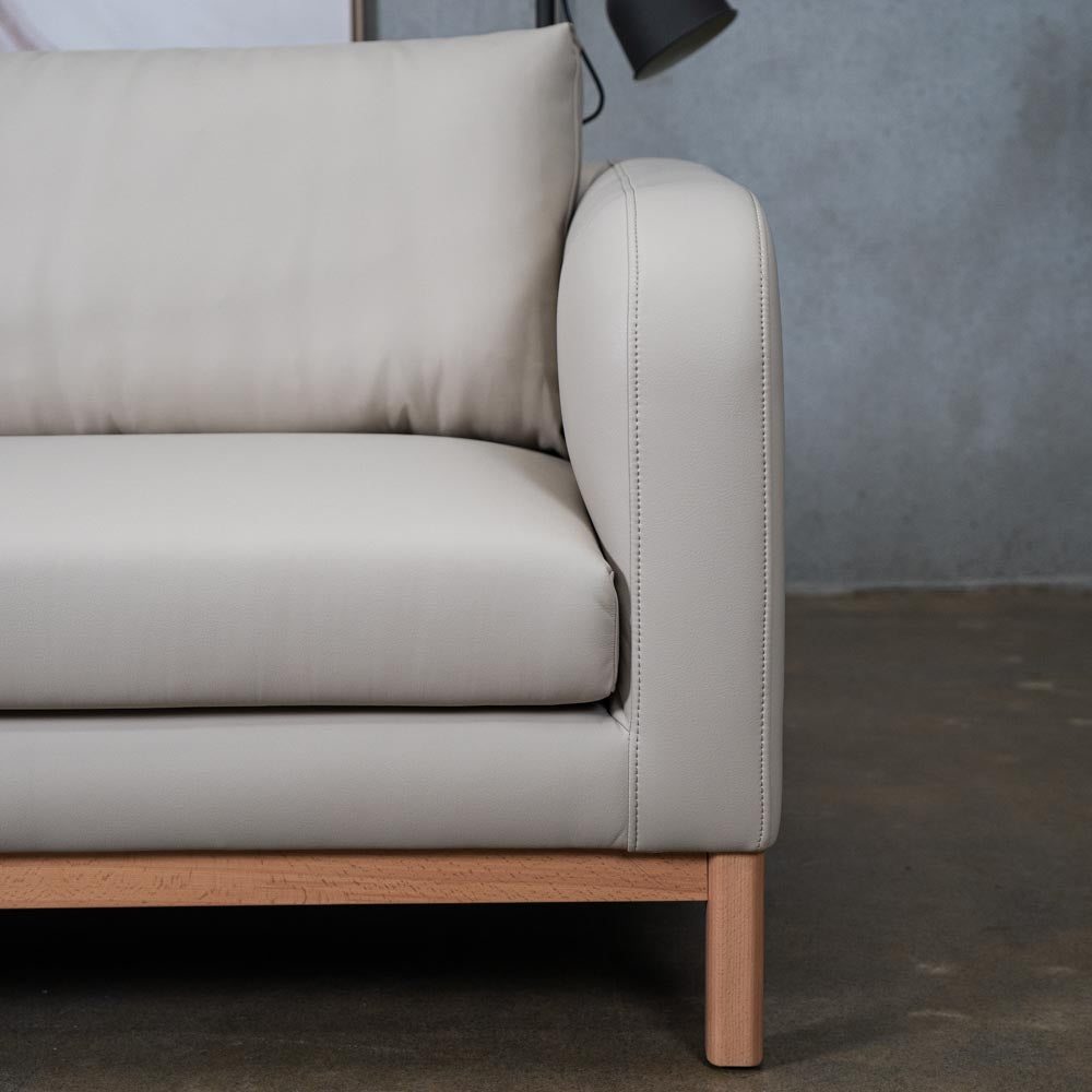 Marlowe Vegan Leather 3 Seat Sofa