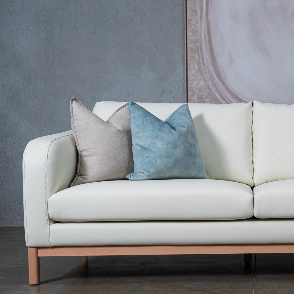 Marlowe Vegan Leather 3 Seat Sofa