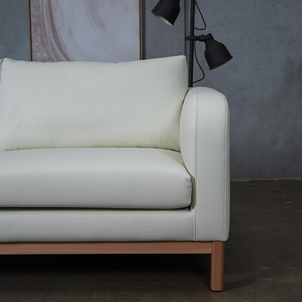 Marlowe Vegan Leather 3 Seat Sofa