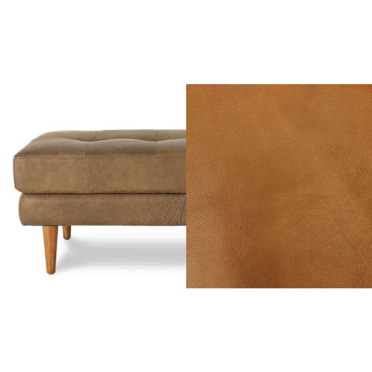 Classic Leather Ottoman