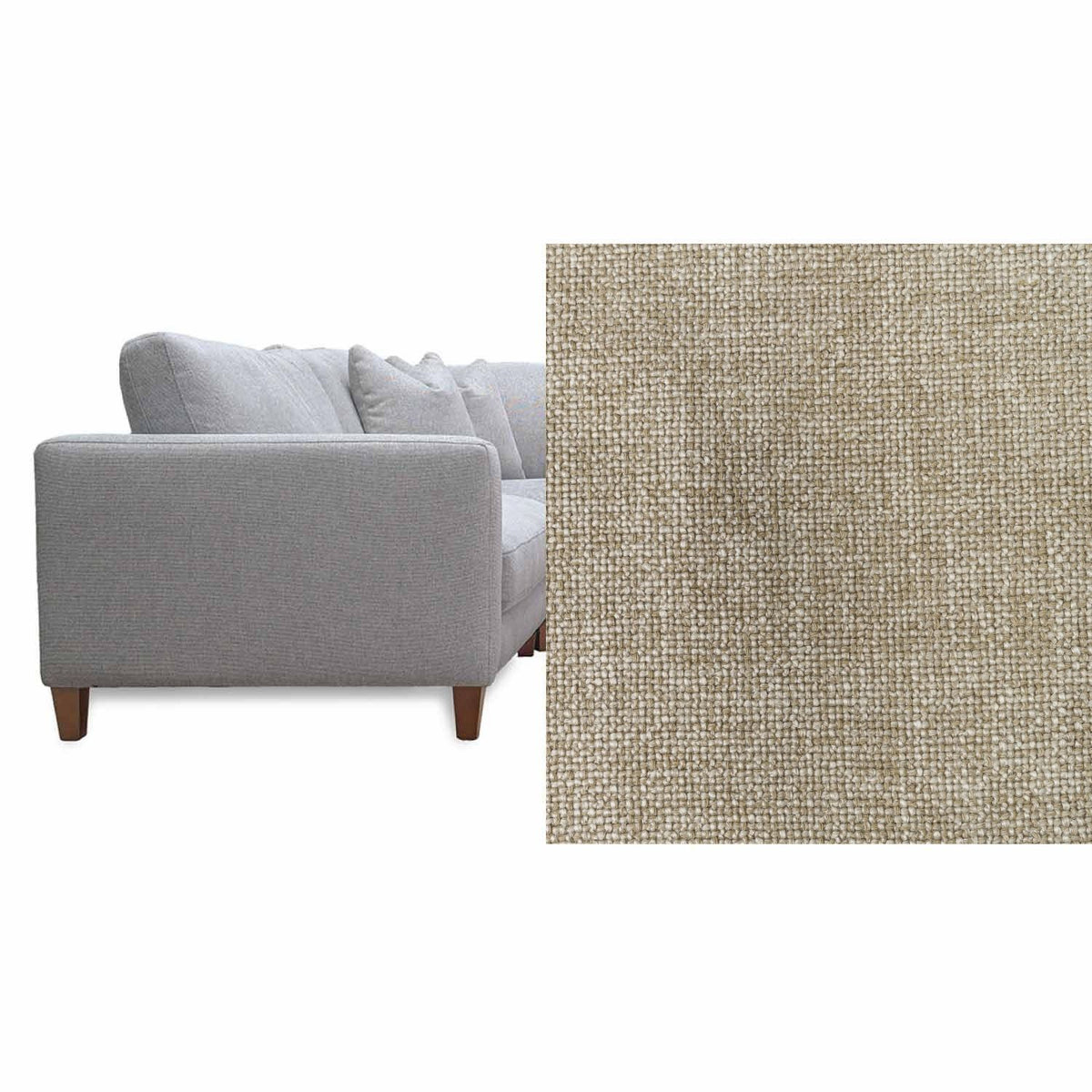 Chelsea Deep 2.5 Seat + 1.5 Armless + Large Corner + Chaise RSF