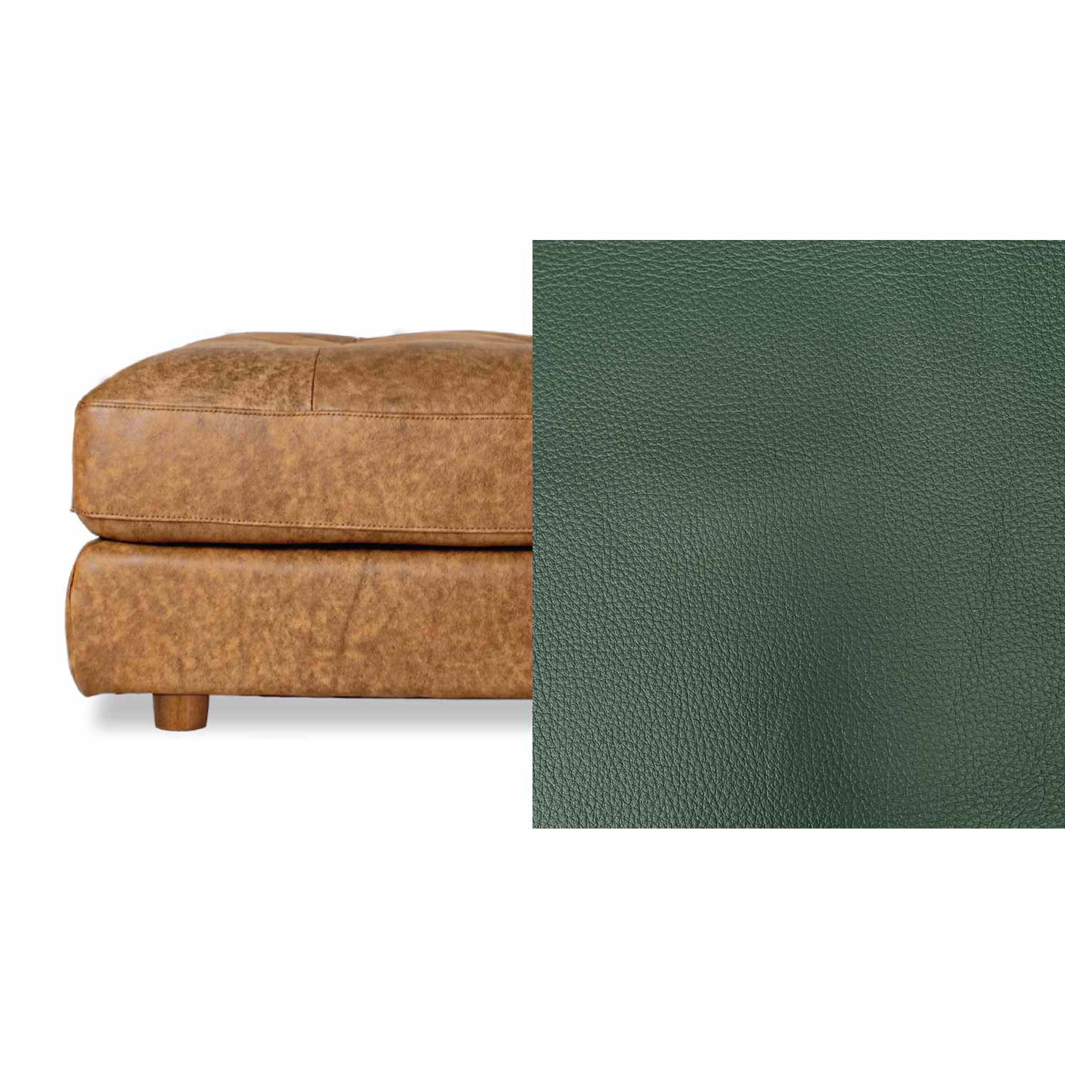 Harmony Leather Ottoman