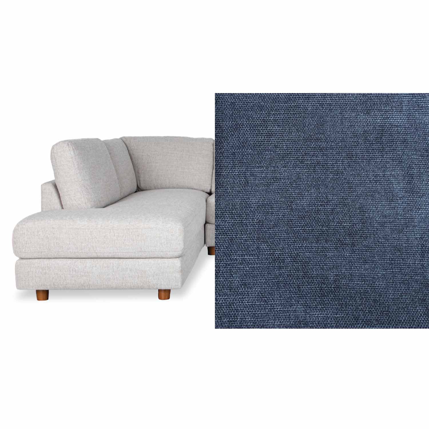 Haven Fabric Right Side Facing Chaise Lounge