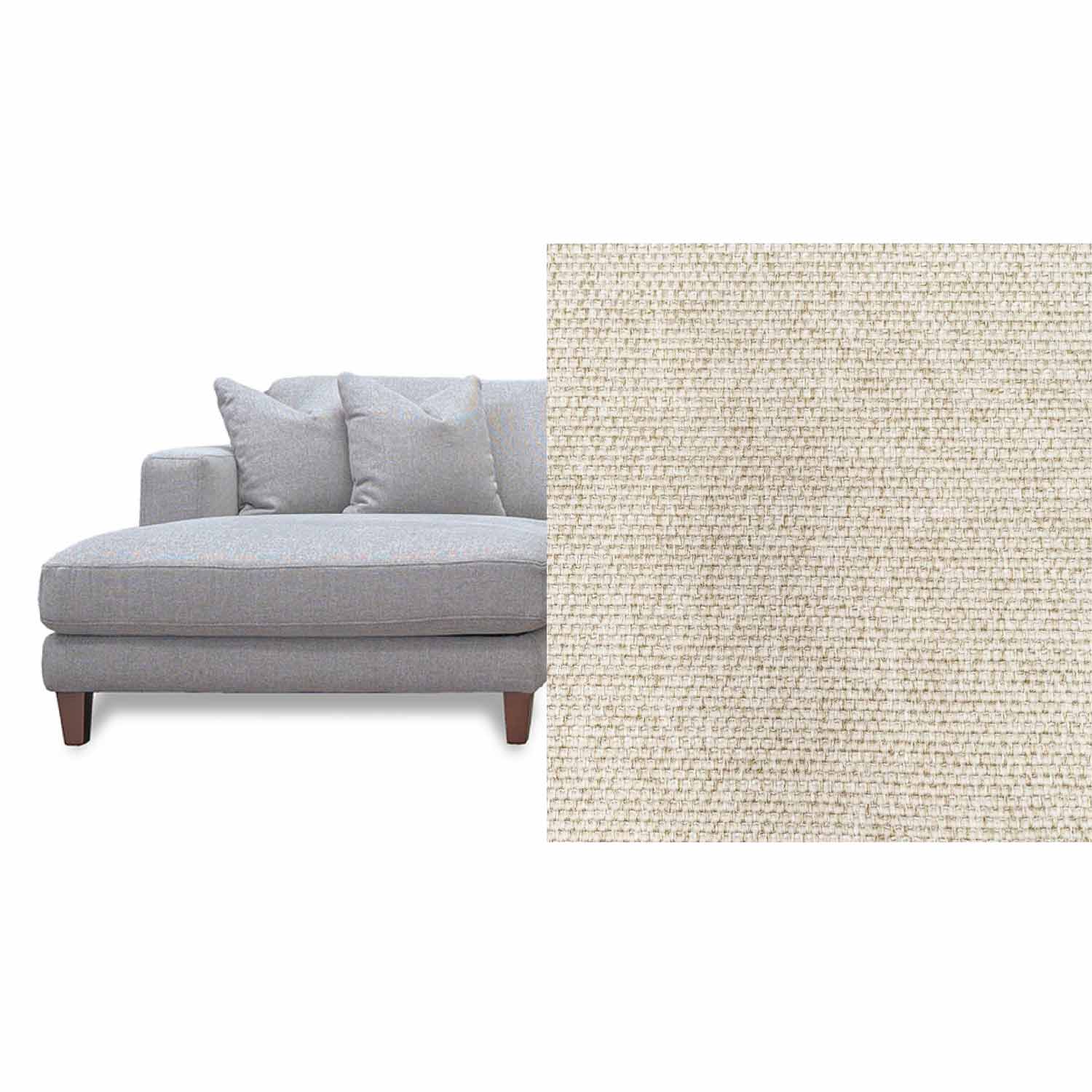 Chelsea Deep 2.5 Seat + 1.5 Armless + Chaise RSF