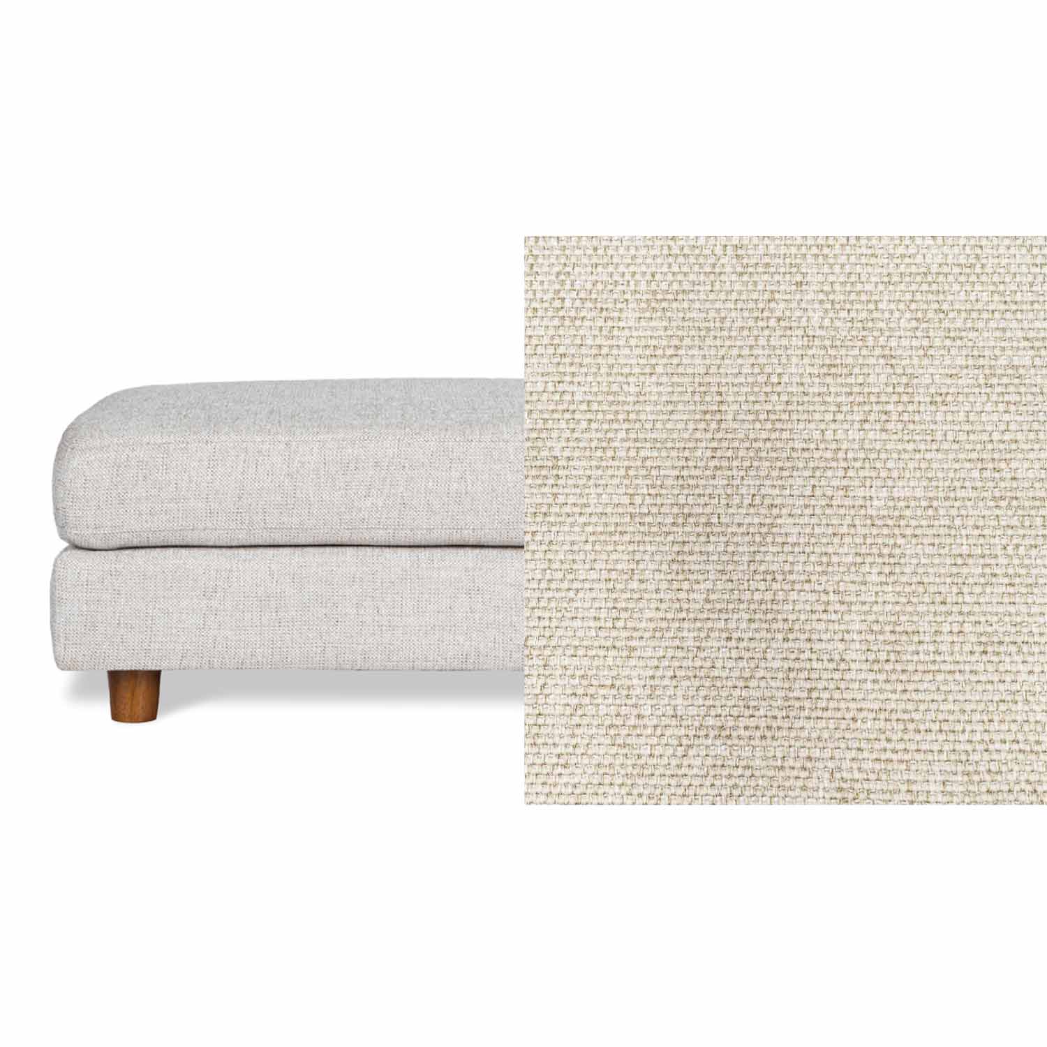 Haven Fabric Ottoman
