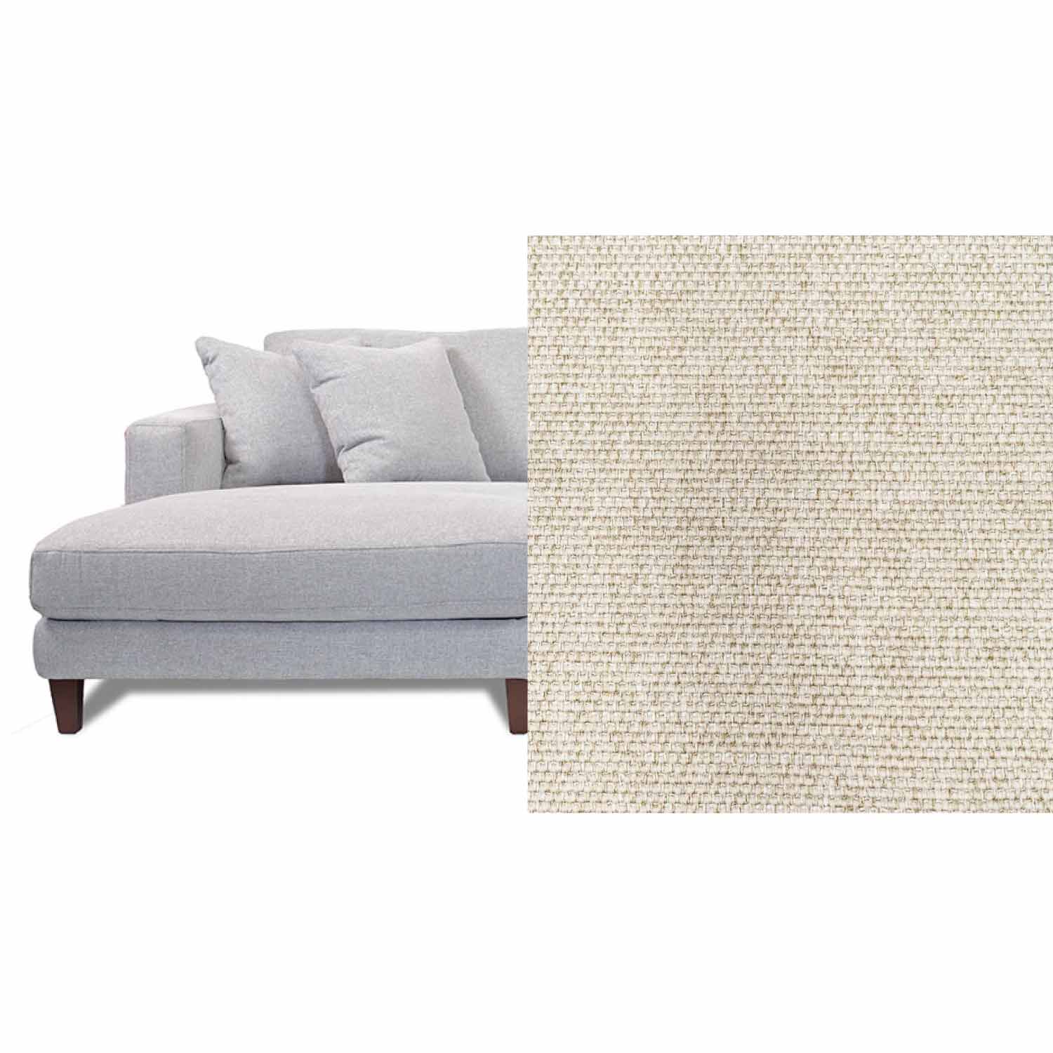 Chelsea Petite 2.5 Seat + 1.5 Armless + Chaise RSF