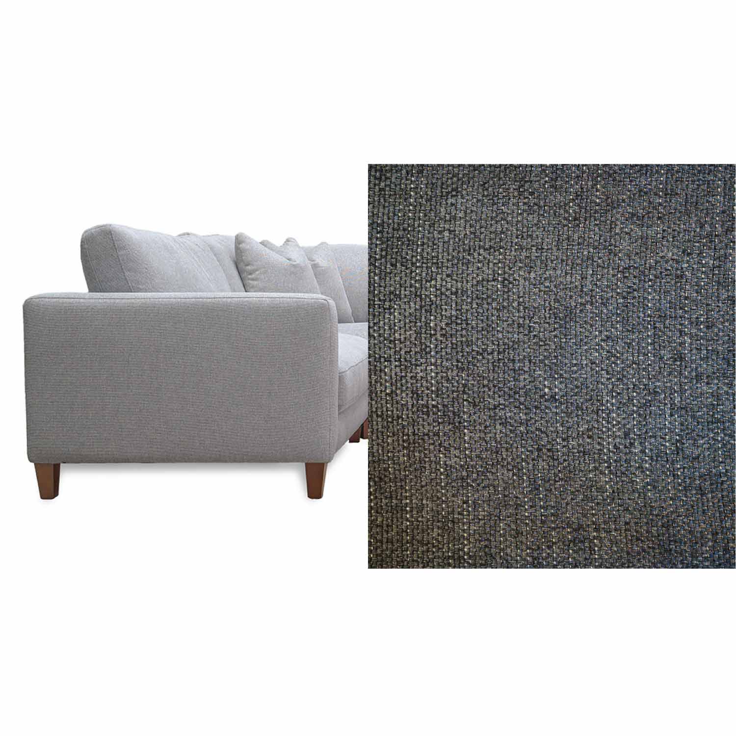 Chelsea Petite 2.5 Seat + 1.5 Armless + Large Corner + Chaise RSF