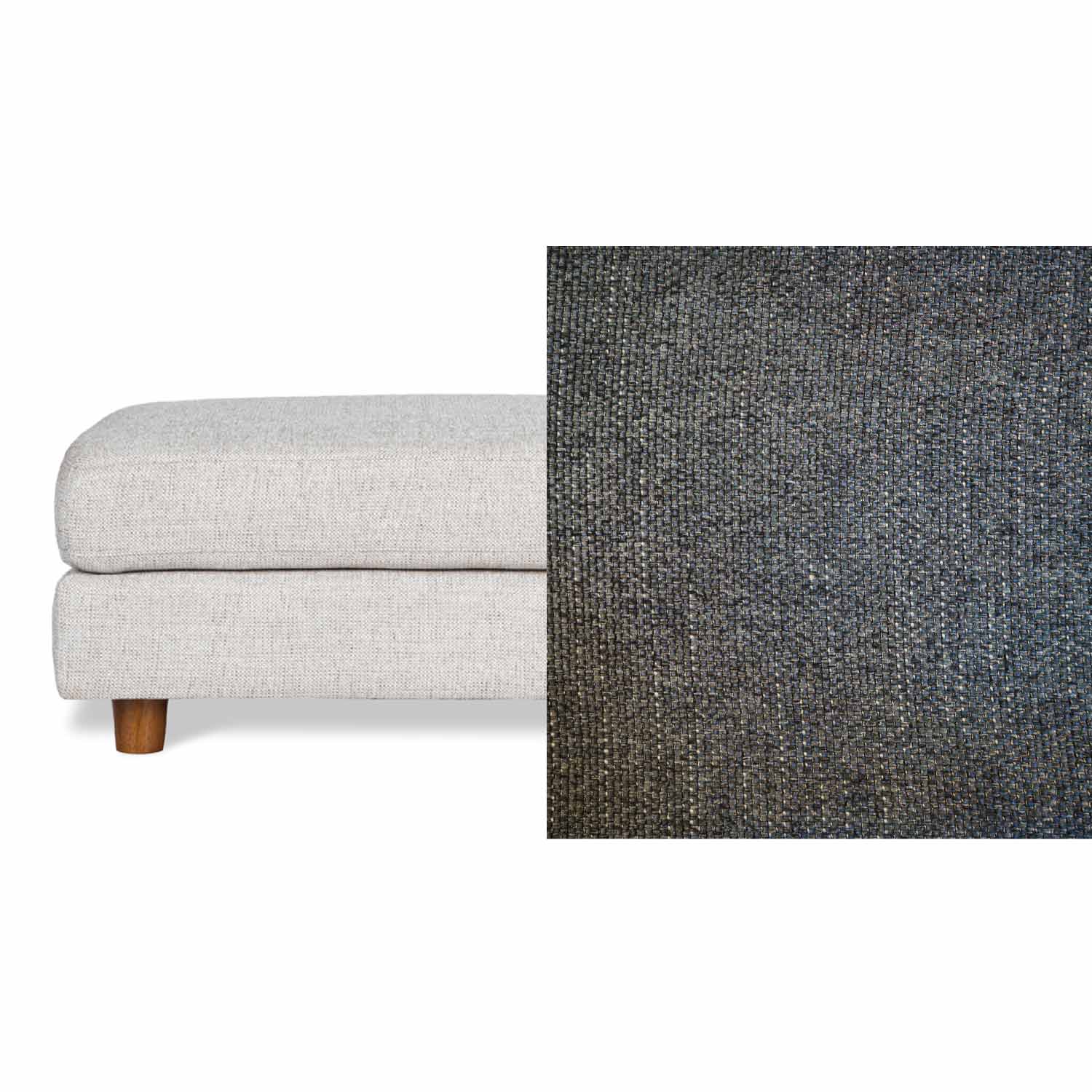 Haven Fabric Ottoman