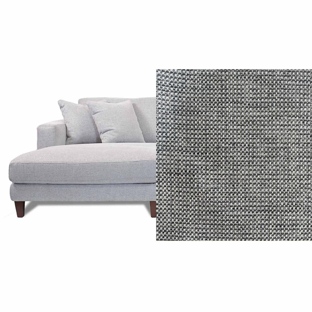 Chelsea Petite 2.5 Seat + 1.5 Armless + Chaise RSF