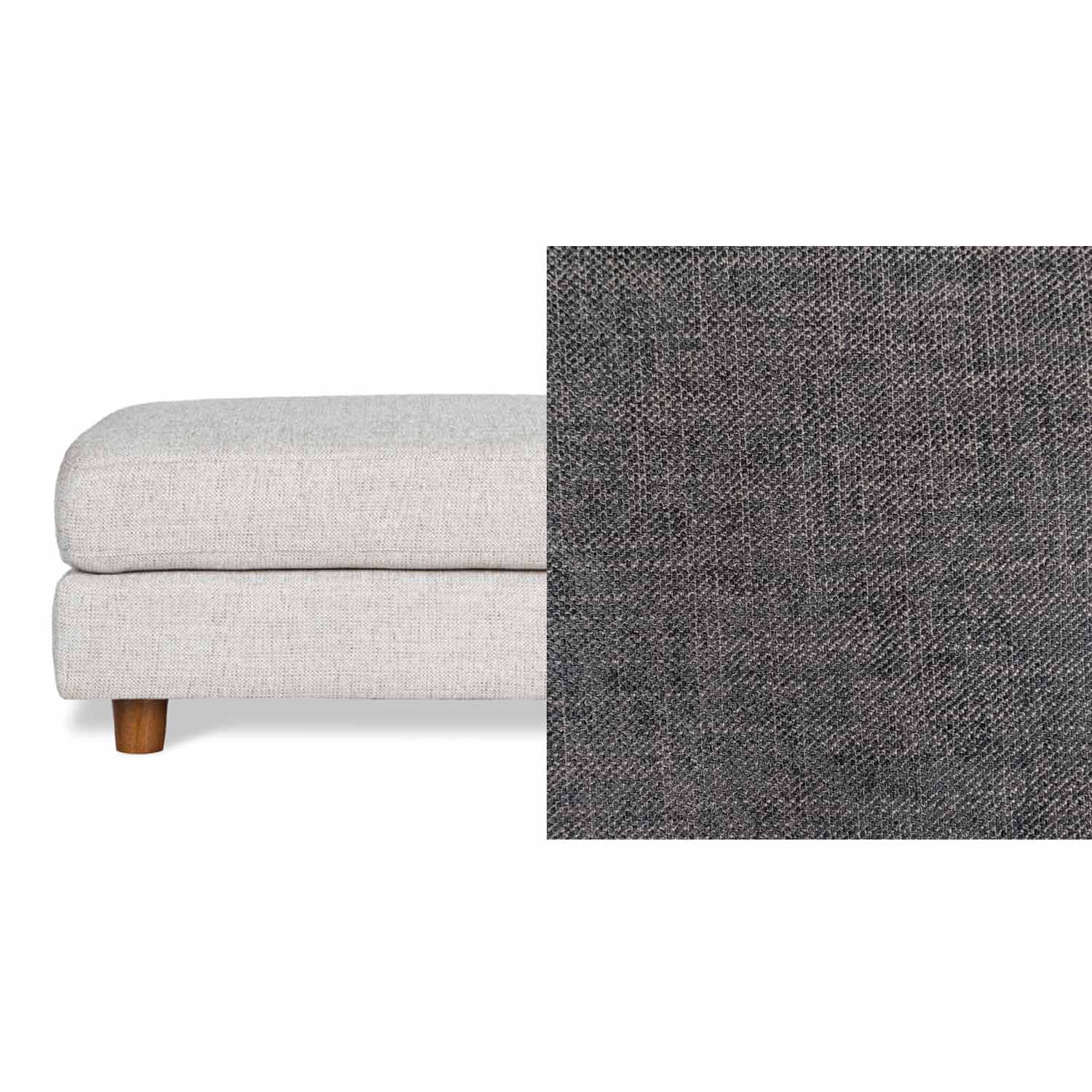 Haven Fabric Ottoman