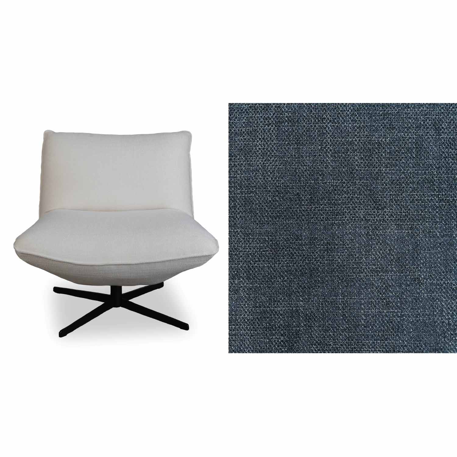 Global Fabric Swivel Chair