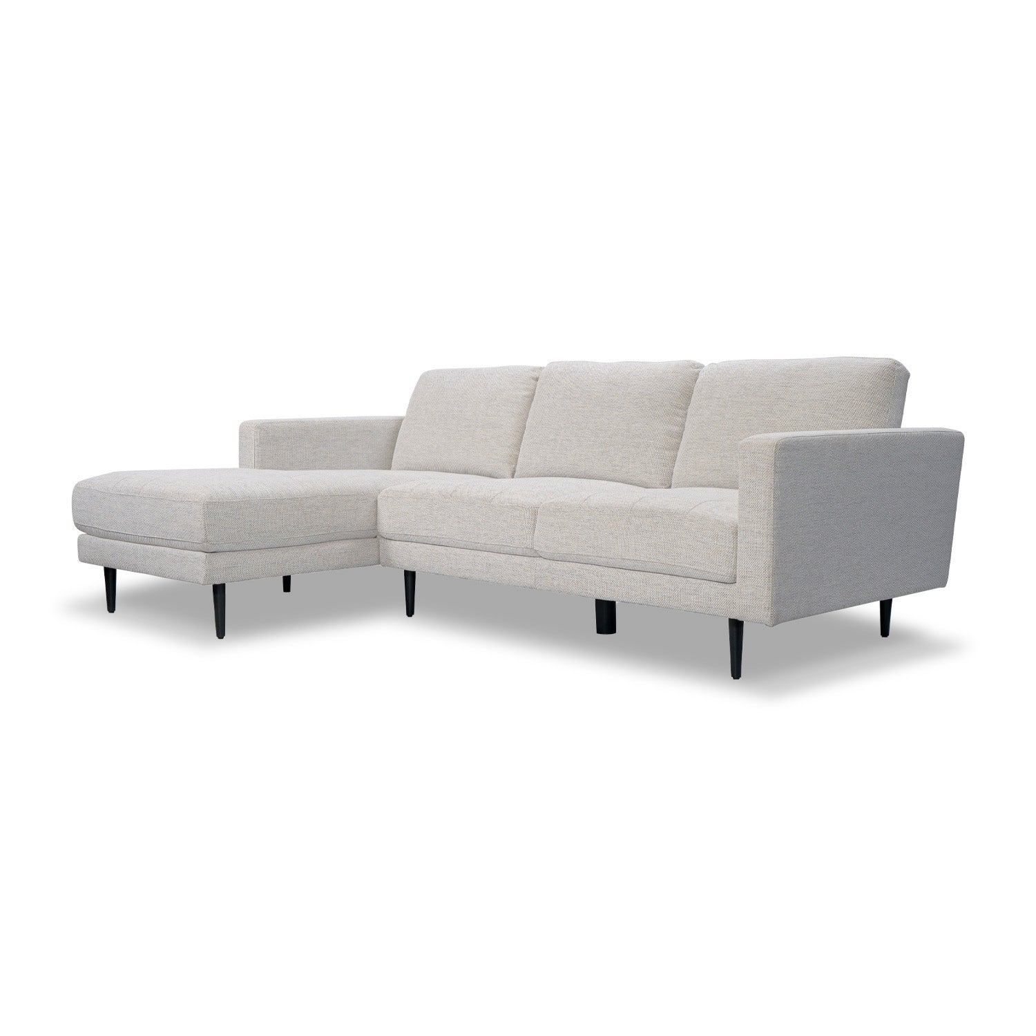 Salerno Fabric Left Side Facing Chaise Lounge