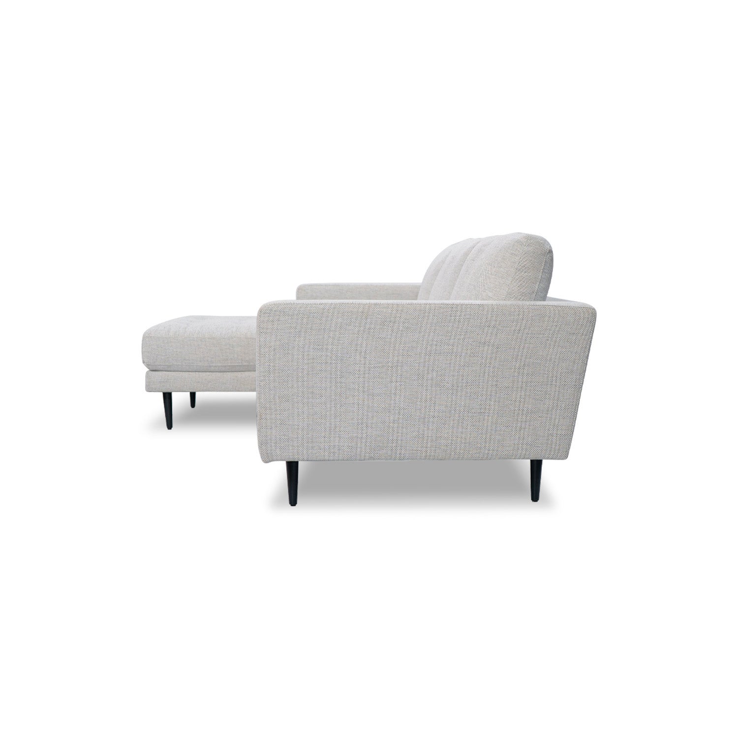Salerno Fabric Left Side Facing Chaise Lounge