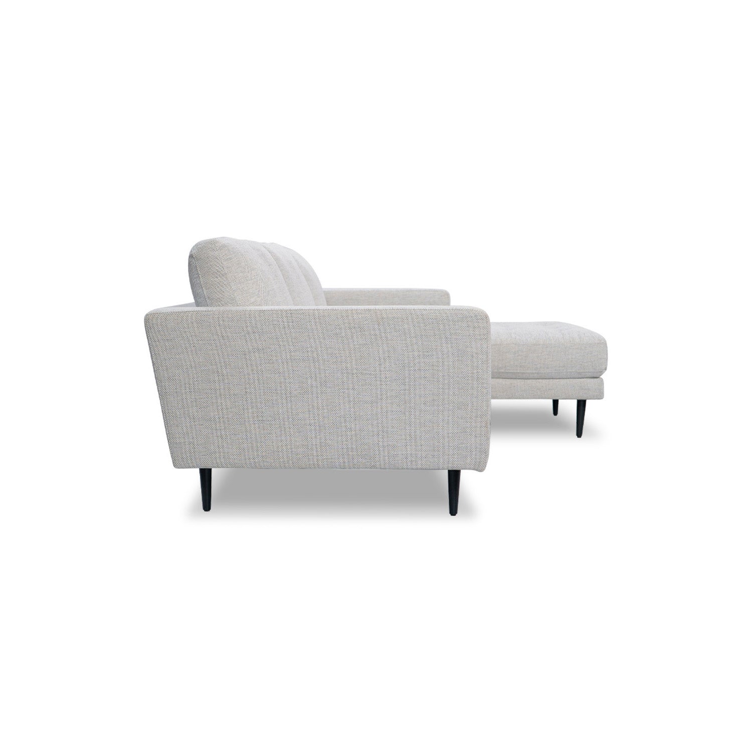 Salerno Fabric Right Side Facing Chaise Lounge