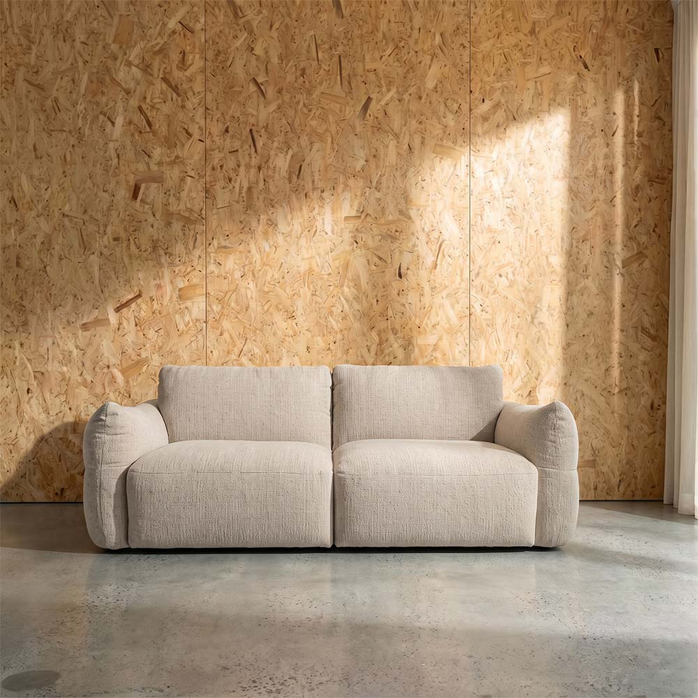 Saxon Fabric 3 Seat Sofa