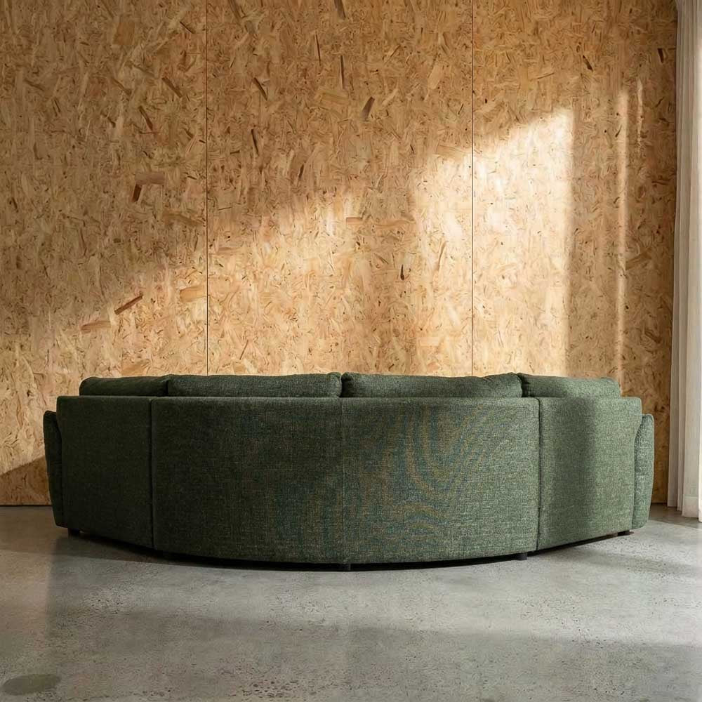 Saxon Fabric 1.5 Seat LAF + Wedge Corner + 1.5 Seat RAF