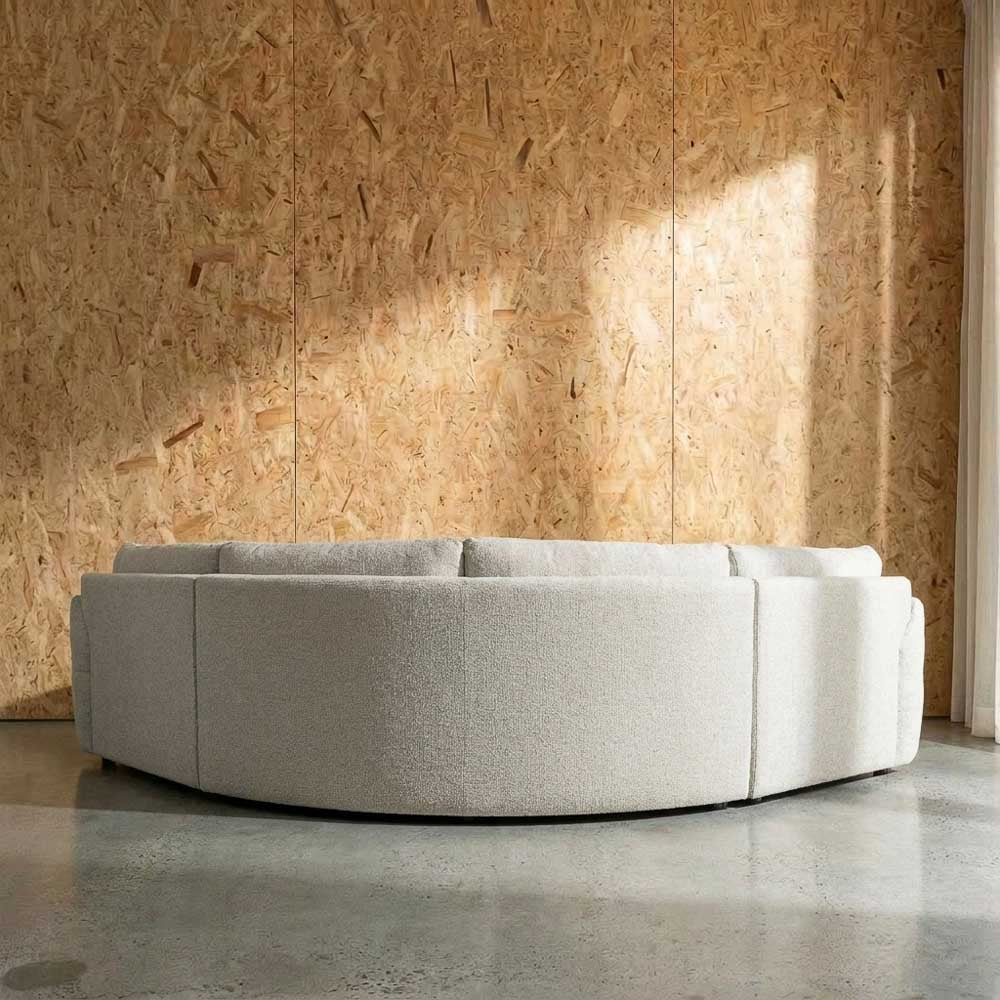 Saxon Fabric 1.5 Seat LAF + Wedge Corner + 1.5 Seat RAF