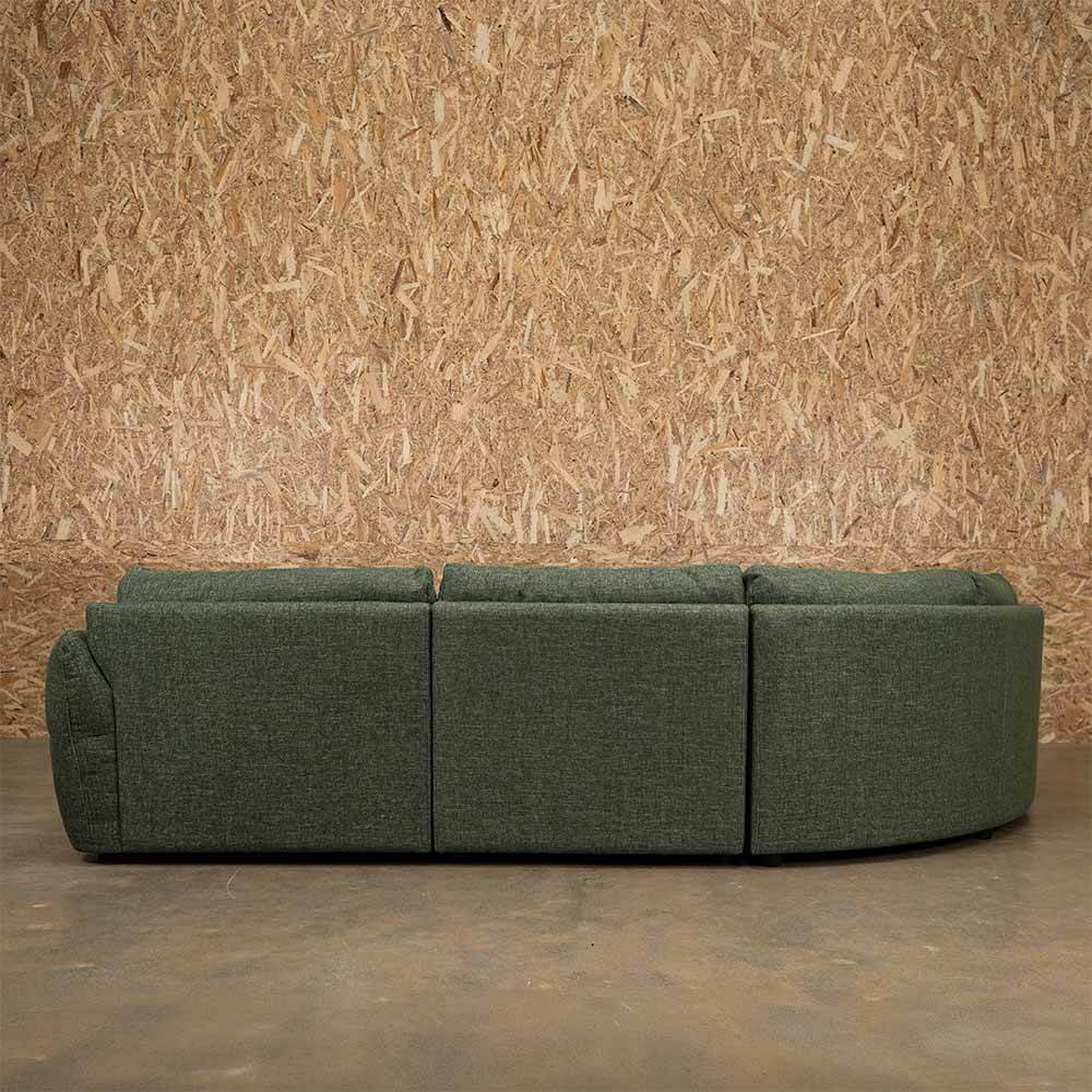 Saxon Fabric 1.5 Seat LAF + 1.5 Armless + Wedge Corner + 1.5 Seat RAF