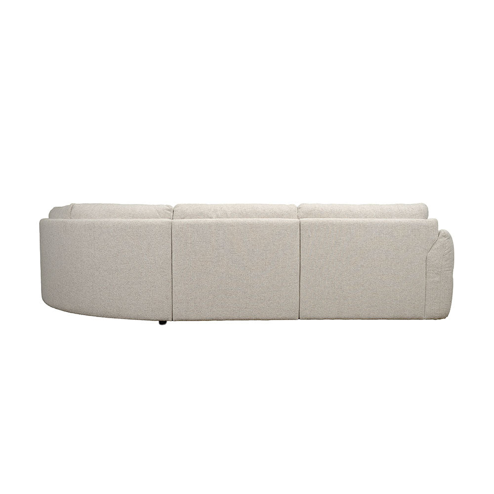 Saxon Fabric 1.5 Seat LAF + 1.5 Armless + Wedge Corner + 1.5 Seat RAF