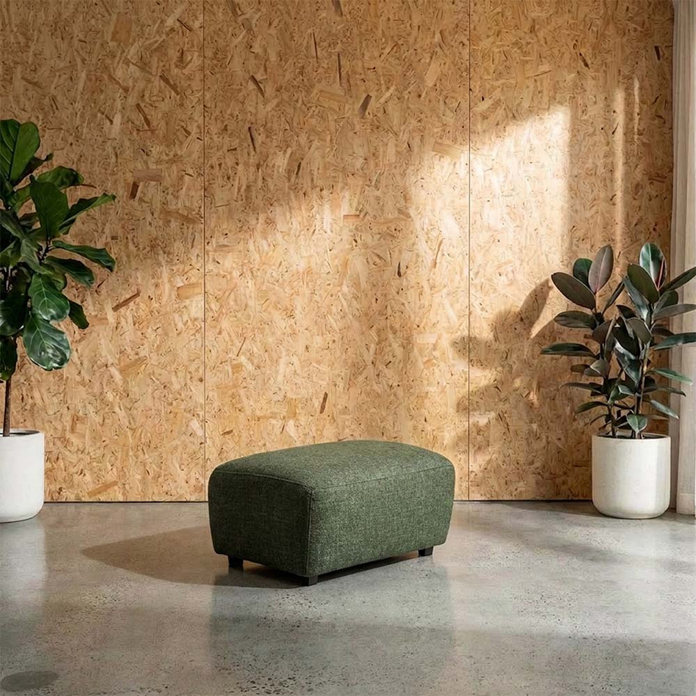 Saxon Fabric Ottoman