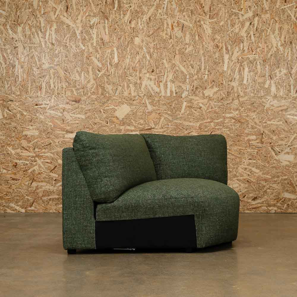 Saxon Fabric Wedge Corner