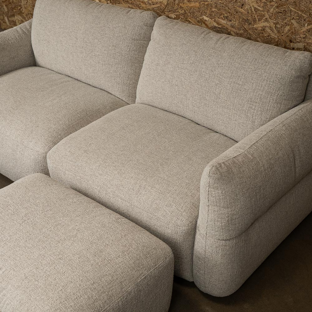 Saxon Fabric 3 Seat Sofa