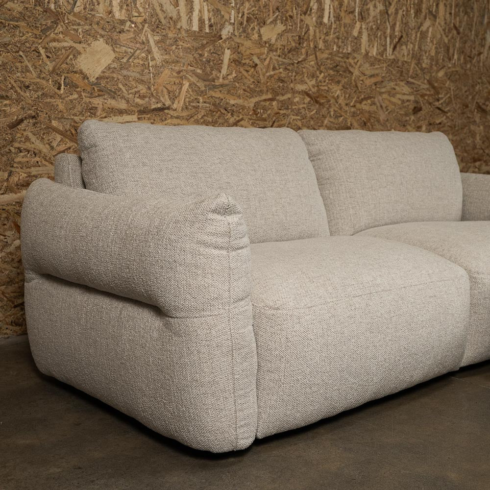 Saxon Fabric 3 Seat Sofa