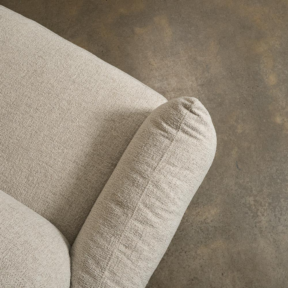 Saxon Fabric 1.5 Seat LAF + 1.5 Armless + Wedge Corner + 1.5 Seat RAF