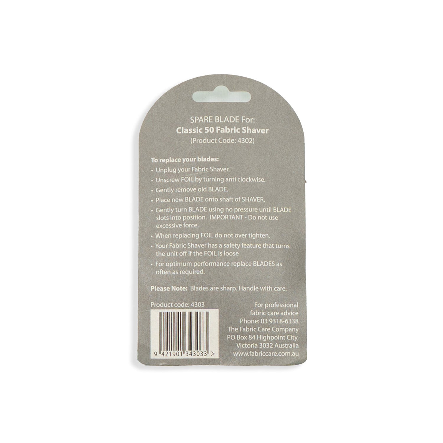 Spare Blade For Fabric Shaver (1 Per Pack)