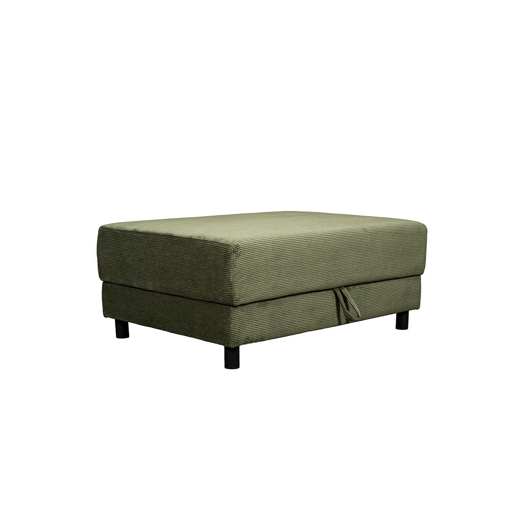 Storage Fabric Ottoman