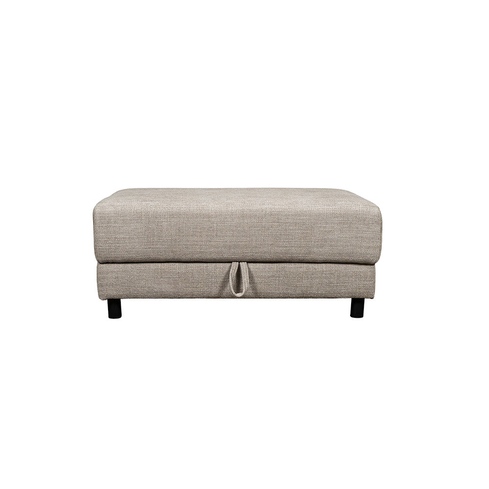 Storage Fabric Ottoman
