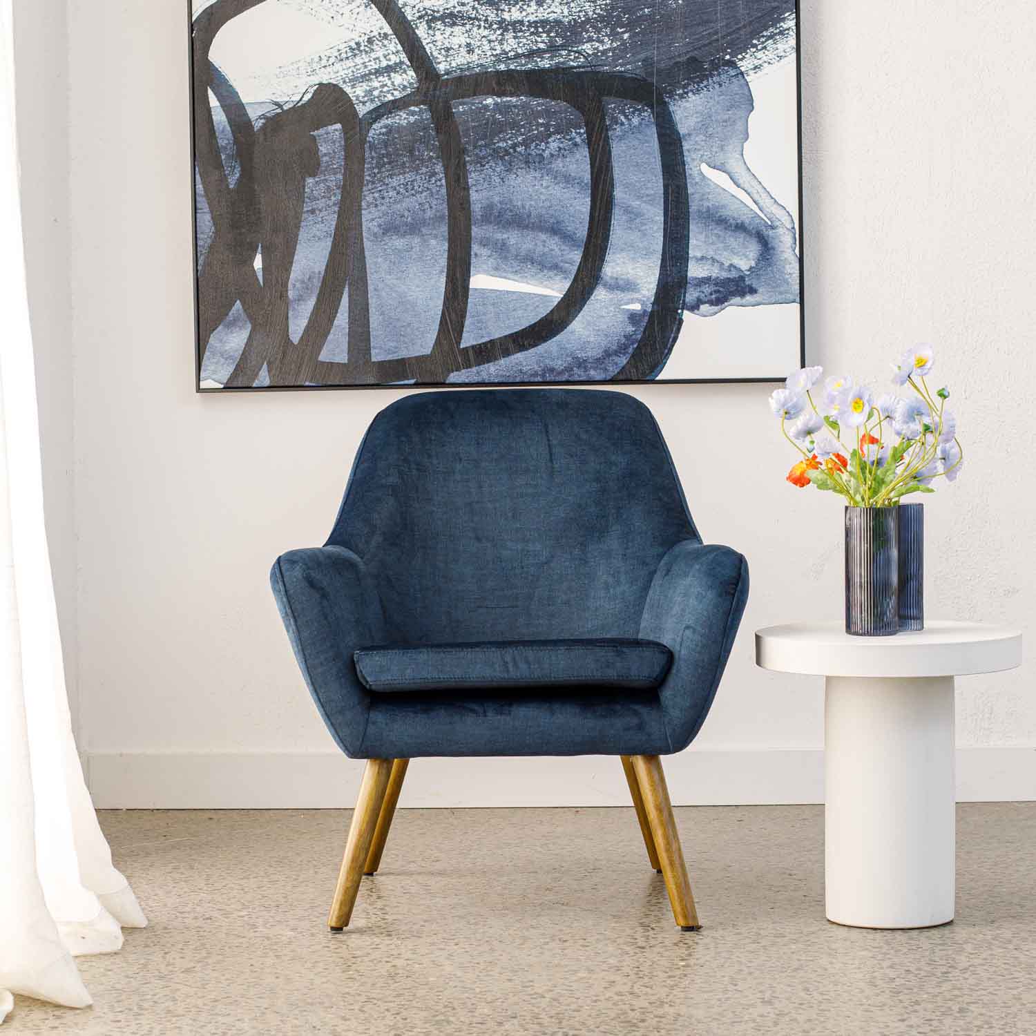 Cameo Vogue Velvet Chair