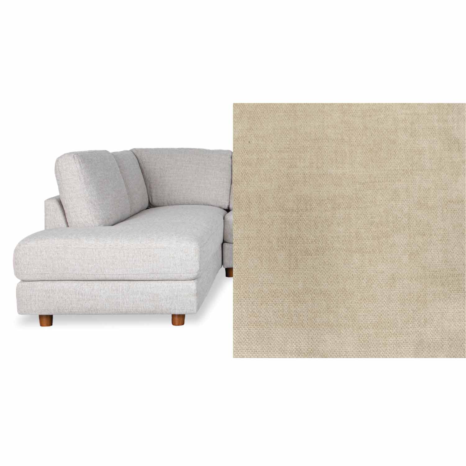 Haven Fabric Left Side Facing Chaise Lounge